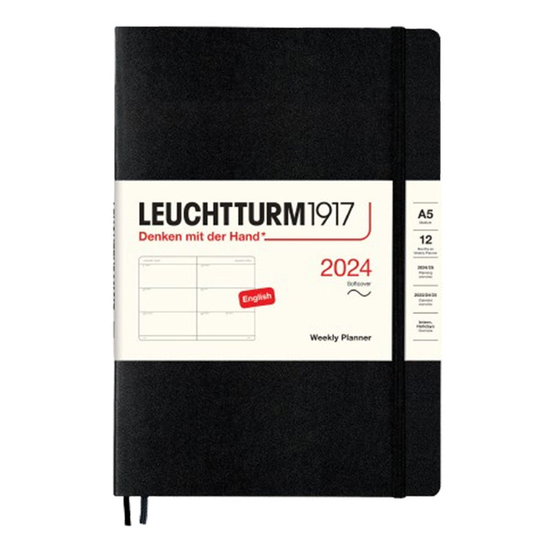 Leuchtturm 2024 A5 viikon suunnittelija (Softcover)