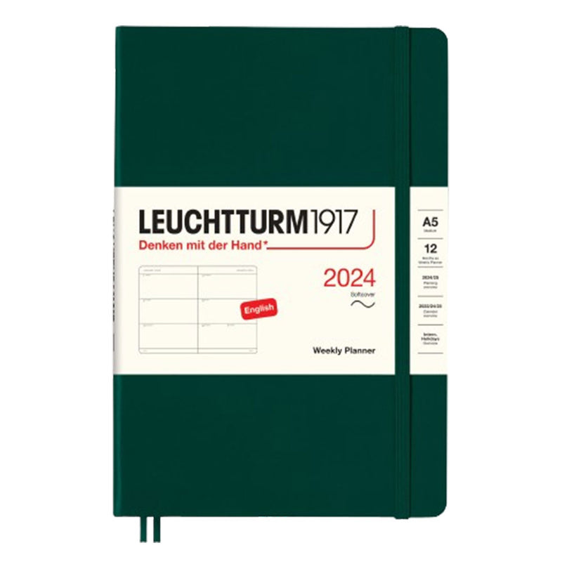 Leuchtturm 2024 A5 viikon suunnittelija (Softcover)