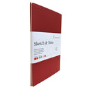 Hahnemuehle Sketch & Note Books 2PK (Cerise/Paprika)