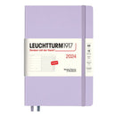 2024 A5 viikon suunnittelija ja muistikirja esitteellä