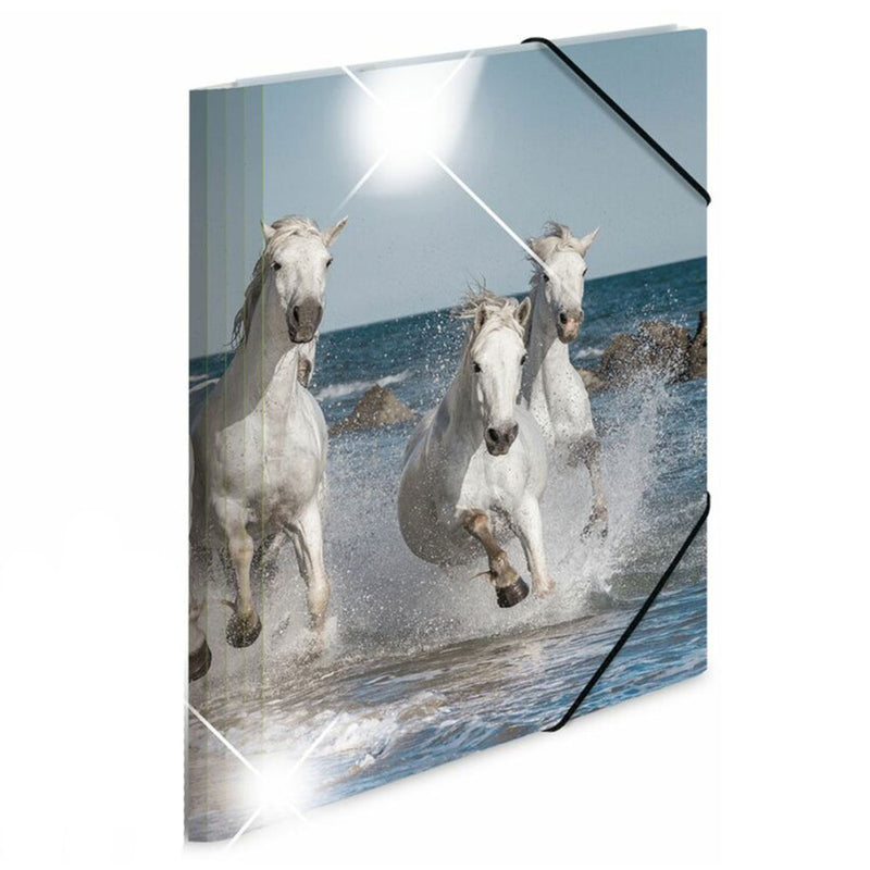 Herma Elasticated Glossy PP Folder A4 Animals