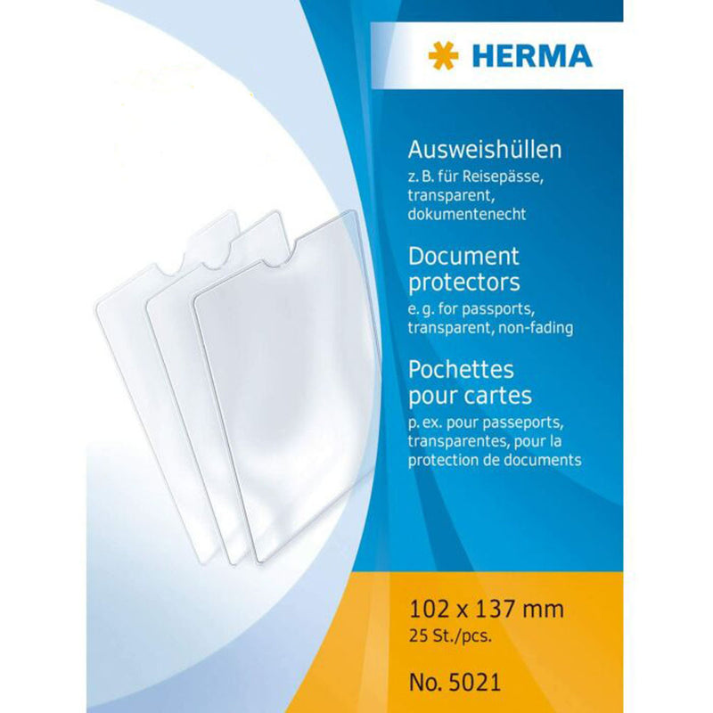 Herma Document Protectors 25pk