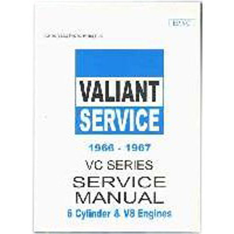 Valiant 1966-1967 VC Series Service Manual