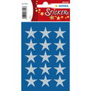 Herma 5-Pointed Stars Sticker Decor (Silver)