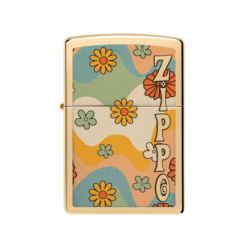 Zippo Flower Power Design Windproof Tändare