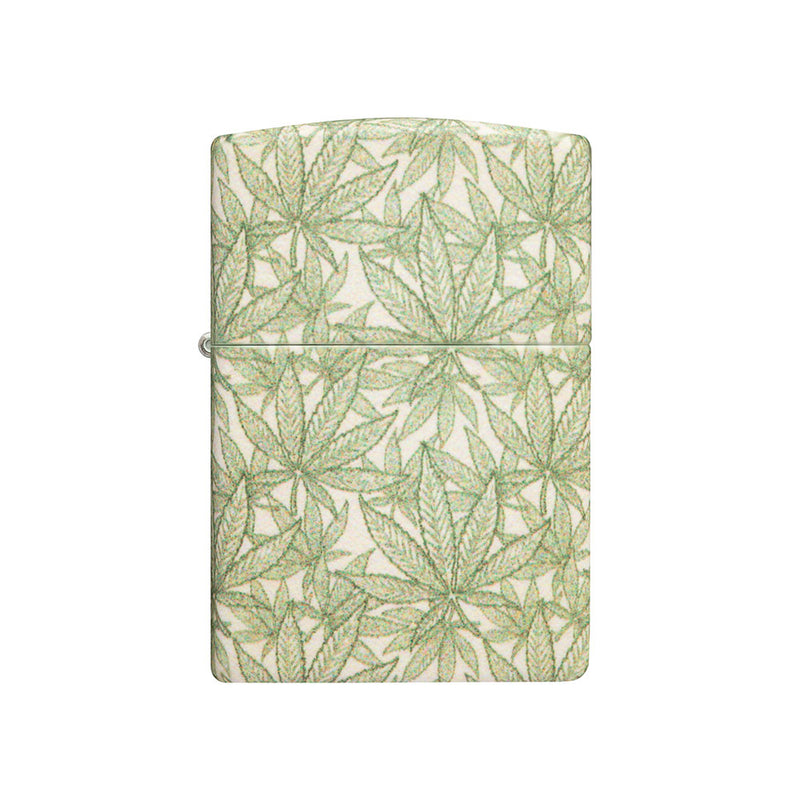 Zippo 540 Matte Cannabis Design Lighter