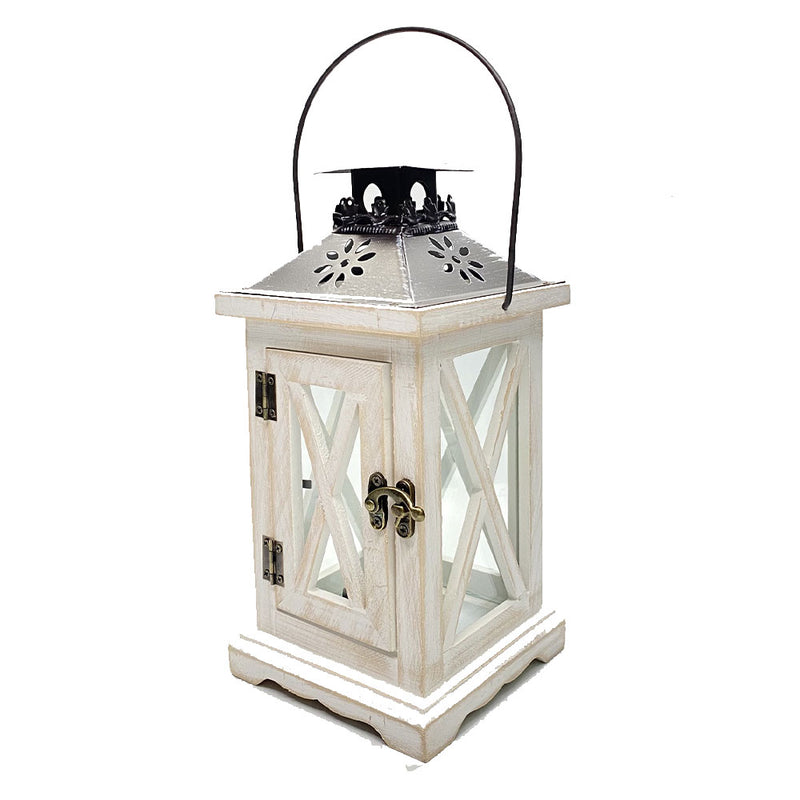 Classical Timber Candle Holder Lantern