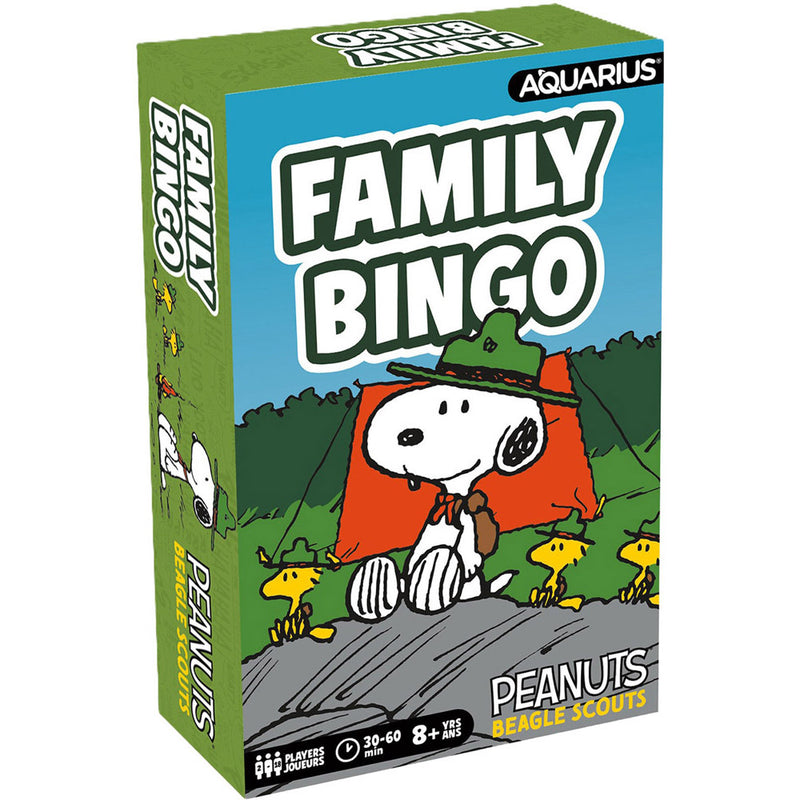 Family Bingo Peanuts Beagle Scouts Family Game