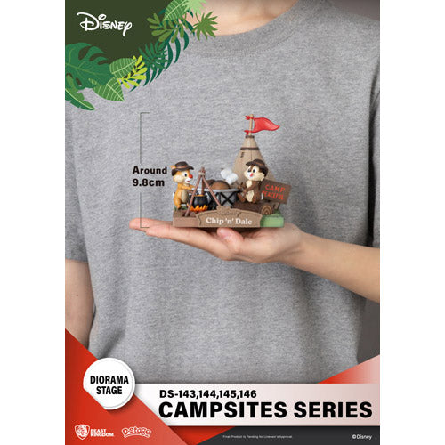 BK D Stage Disney Campsites Series Chip n Dale Figure