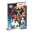 Clementoni DC Comics Justice League Super Puzzles 104pcs