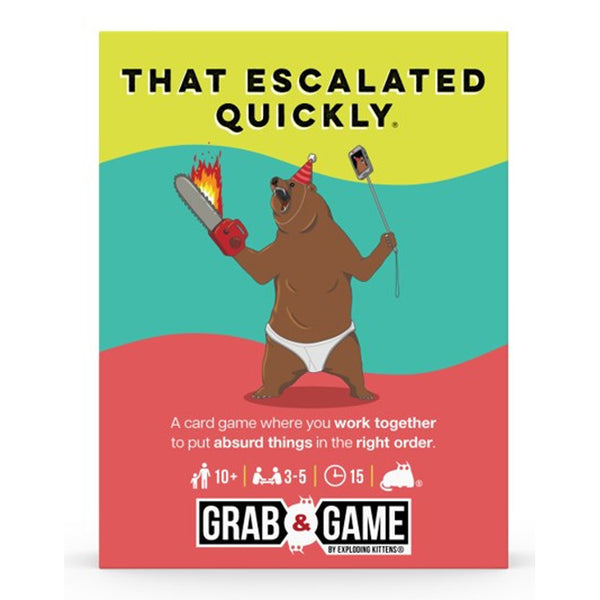 Grab & Game: That Escalated Quickly Party Game