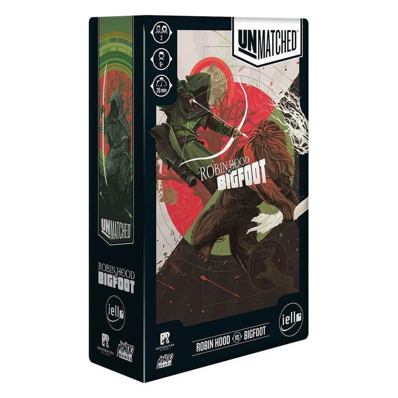 Vertaansa vailla Robin Hood vs Bigfoot -lautapeli