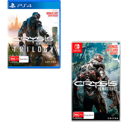 Crysis Remastered trilogy -videopeli