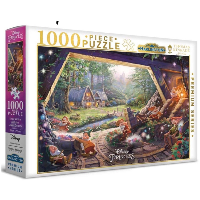 Thomas Kinkade Snow White & the Seven Dwarfs Puzzle 1000pcs