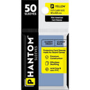 Keltaiset fantomiholkit 50kpl (41x63mm)