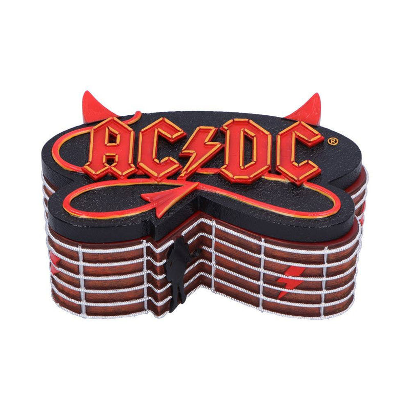 ACDC Logo Guitar Inspired Box 15cm