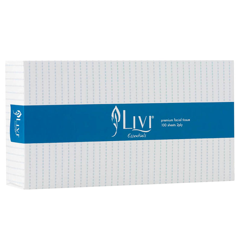 Livi Essentials Premium 2Ply ansiktsvävnad (100 ark)