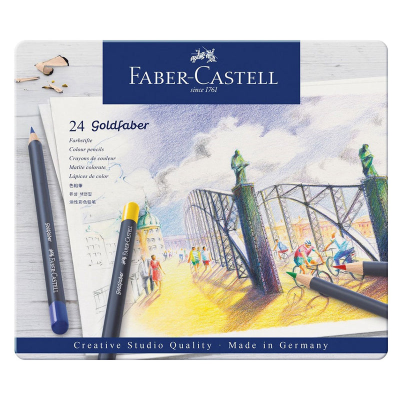 Faber-Castell Goldfaber Colour Pencil in Tin