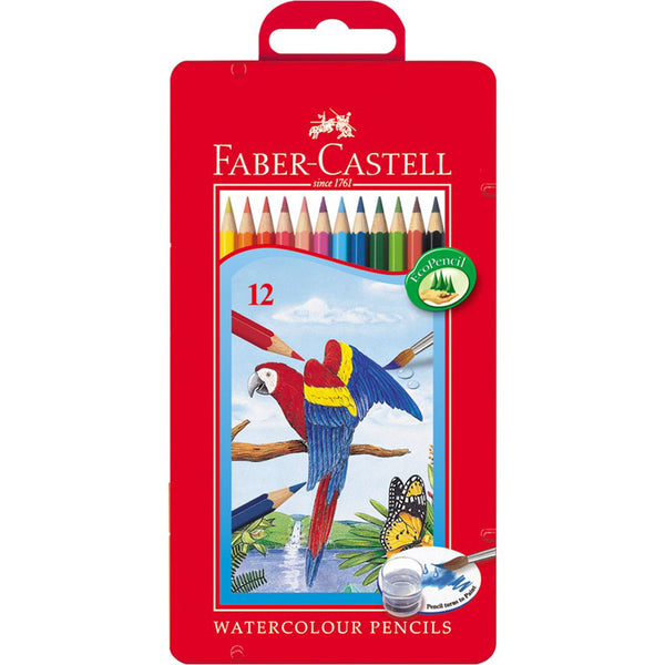 Faber-Castell Colour Pencil in Tin (Pack of 12)