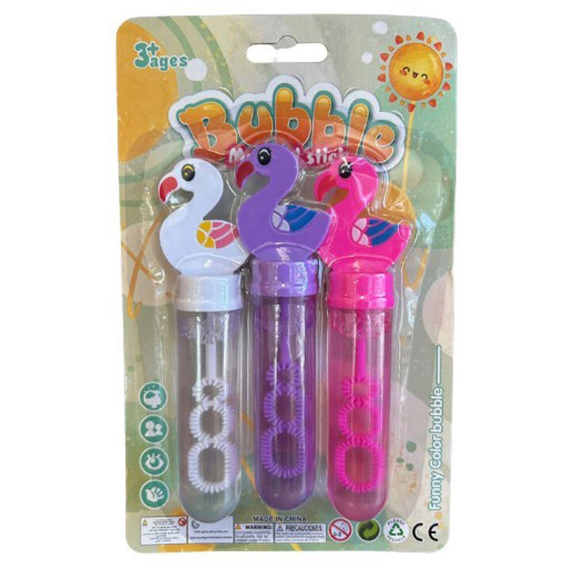 Mini Flamingo Bubble Toy (Pack of 3)