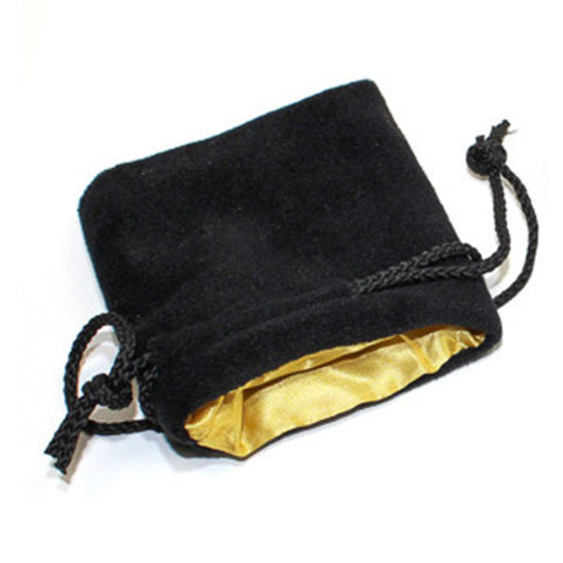 Koplow Small Velvet Dice Bag (musta)