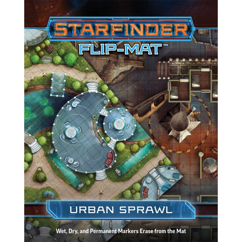 Starfinder-roolipelien pelin flip-mat