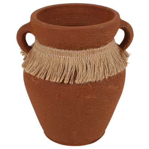 Decorative Aicha Terracotta Vase
