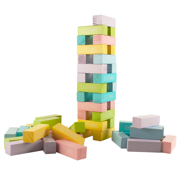 Tumble Tower Outdoor Game Set 54pcs