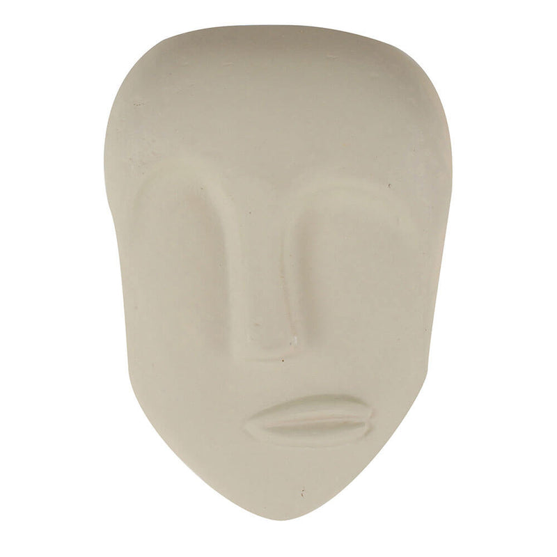 Troy Papier Mache Mask -seinäveistos