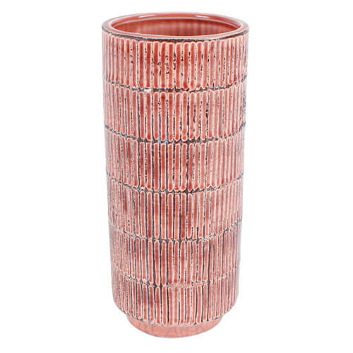 Flint Ceramic Vase (21x9cm)