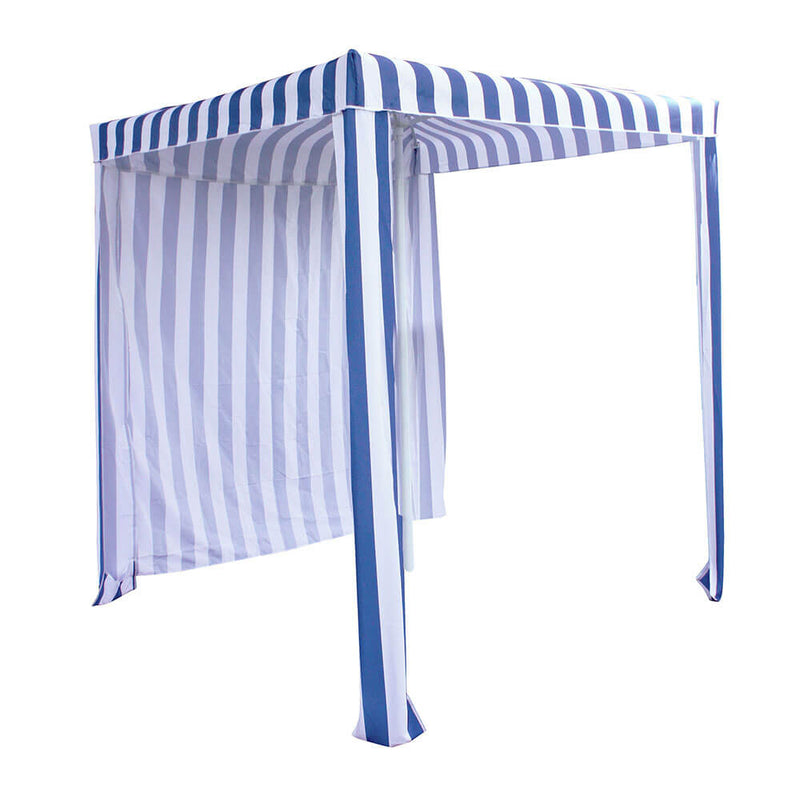 Hamptons Beach Cabana with Back Wall (180x180cm)