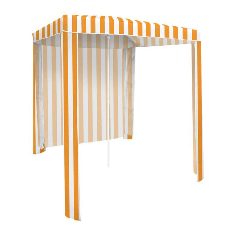 Hamptons Beach Cabana med bakväggen (180x180 cm)