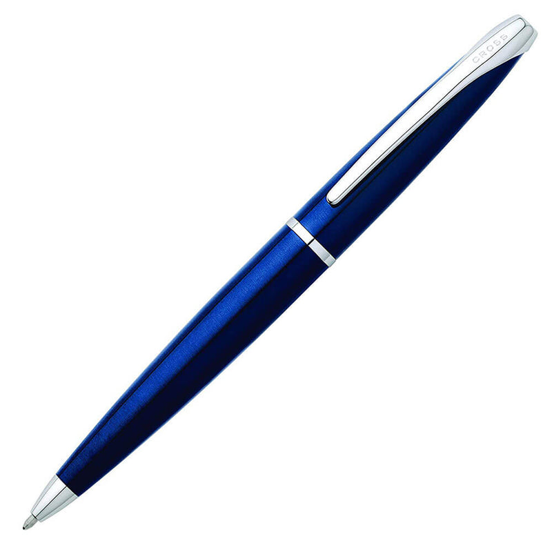 Atx transluscent blå penna
