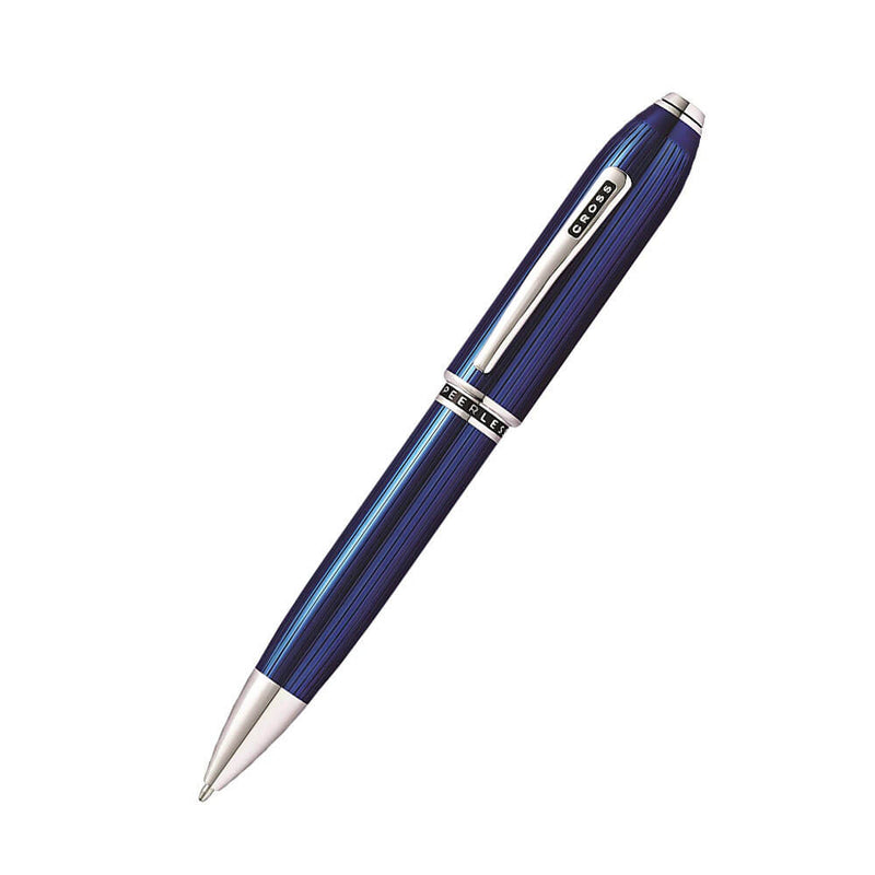 Peerless genomskinlig kvartsblå lackpenna