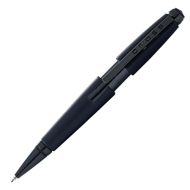 Cross Edge Rollerball Pen w/ musta PVD