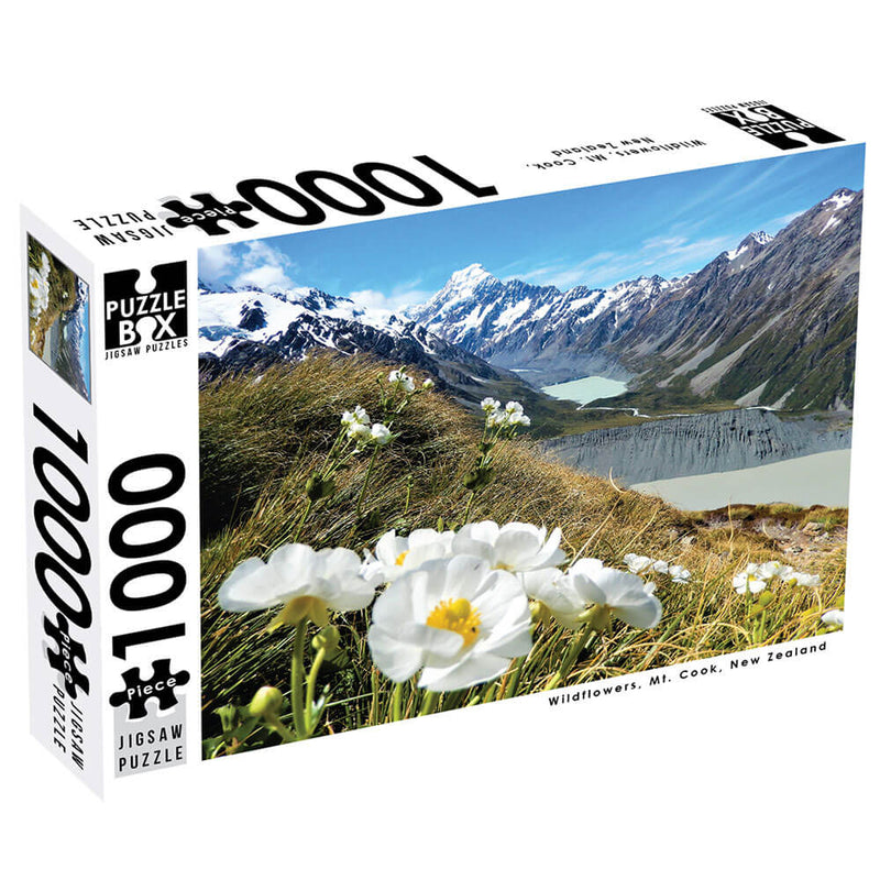 Uuden -Seelannin palapelin laatikko 1000kpl