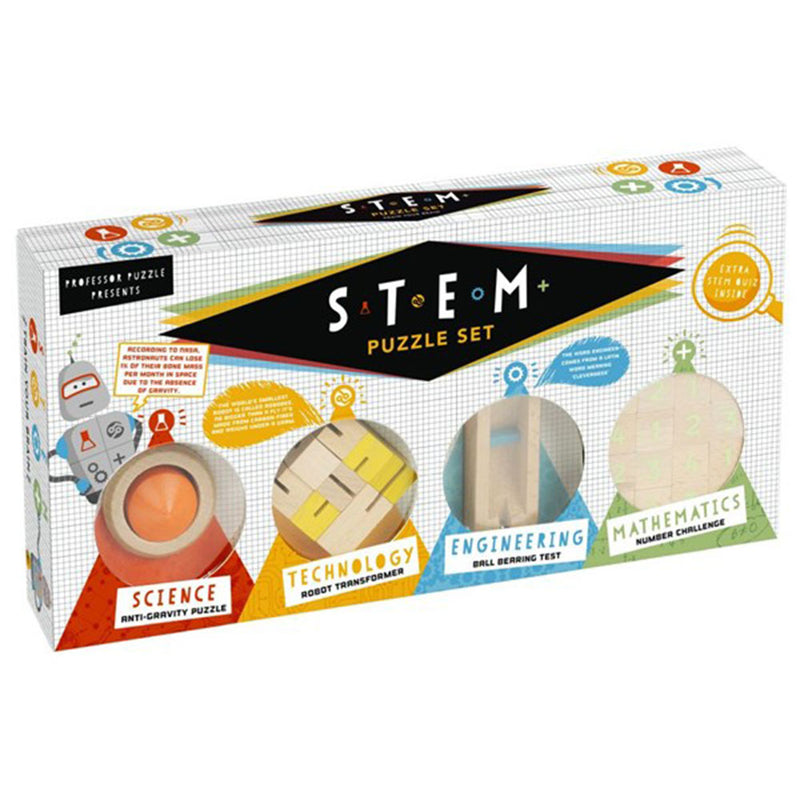 STEM Wooden Puzzle (Set of 4)