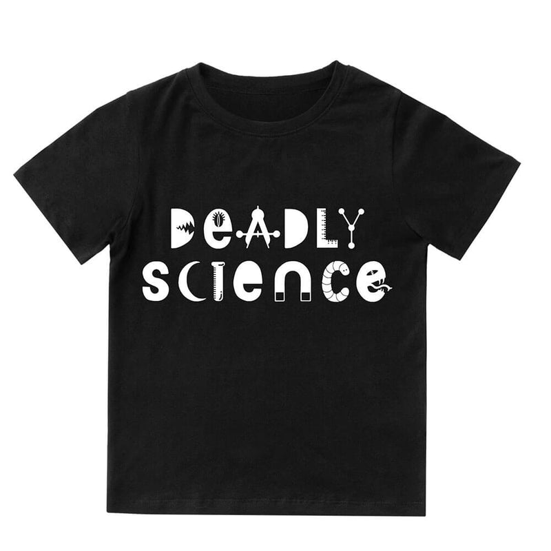 Tappava tiede lasten paita
