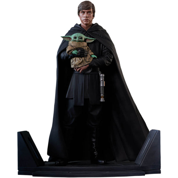 Star Wars: The Mandalorian Luke & Grogu Statue