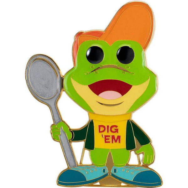 Honey Smacks Dig 'Em Frog 4" Pop! Enamel Pin