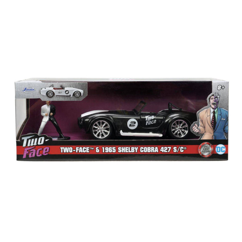 Batman Comics Shelby Cobra w/ Two-Face Figure 1:32 Scale