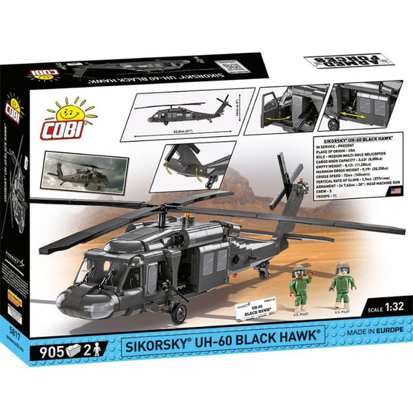 Armed Forces 905-Piece Sikorsky UH-60 Black