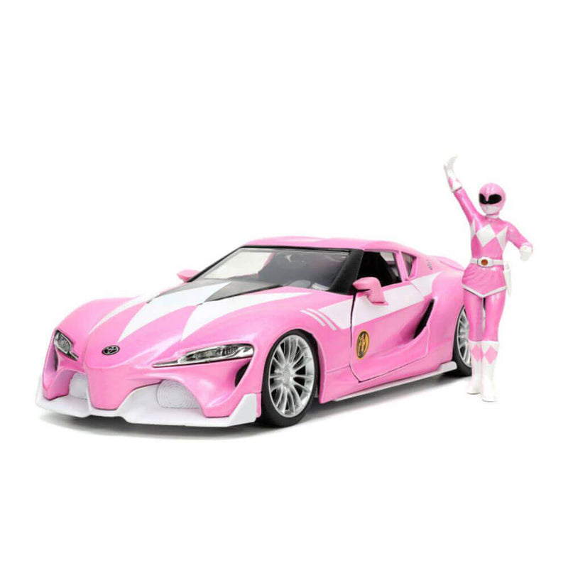 Power Rangers Toyota FT-1 med Pink Ranger