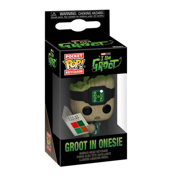 I Am Groot Groot PJs with Book Pop! Keychain