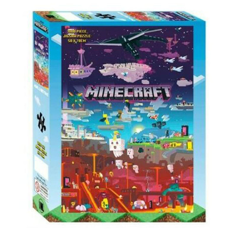 Minecraft 1000pc palapeli
