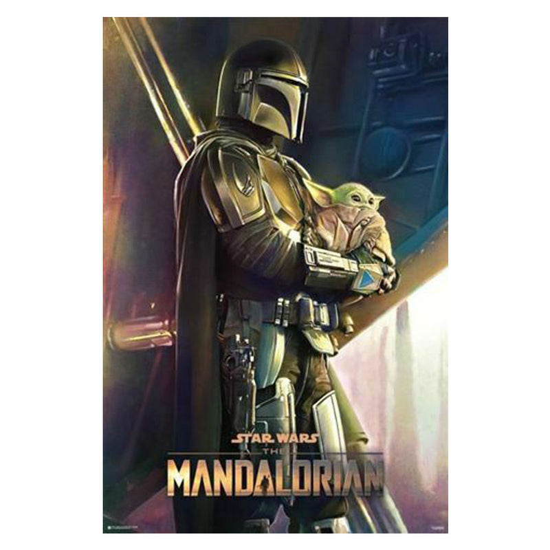 Star Wars The Mandalorian Affisch