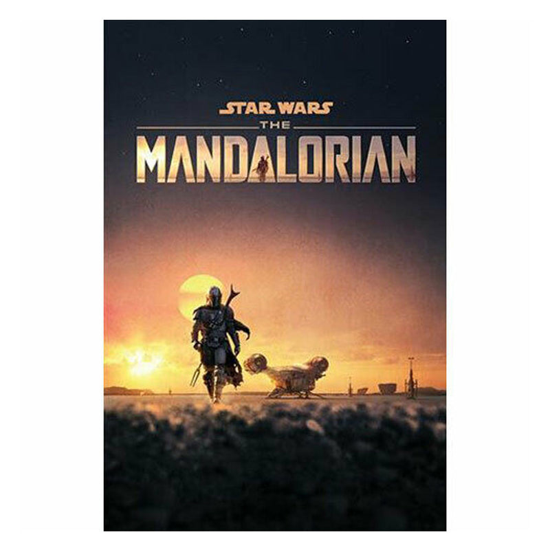 Star Wars The Mandalorian Affisch