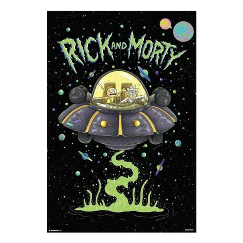 Rick och morty affisch