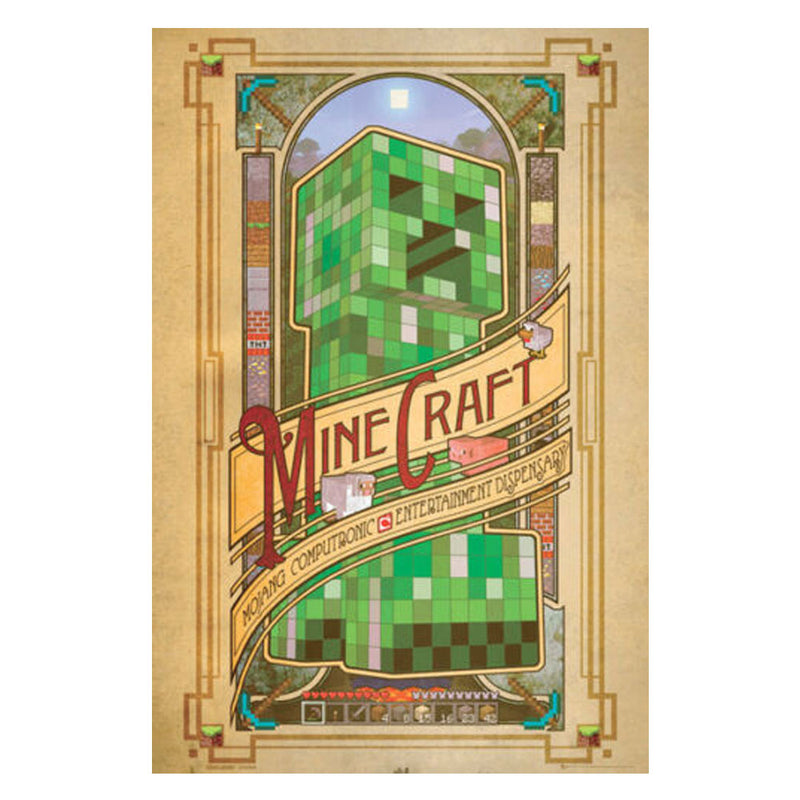 Minecraft affisch