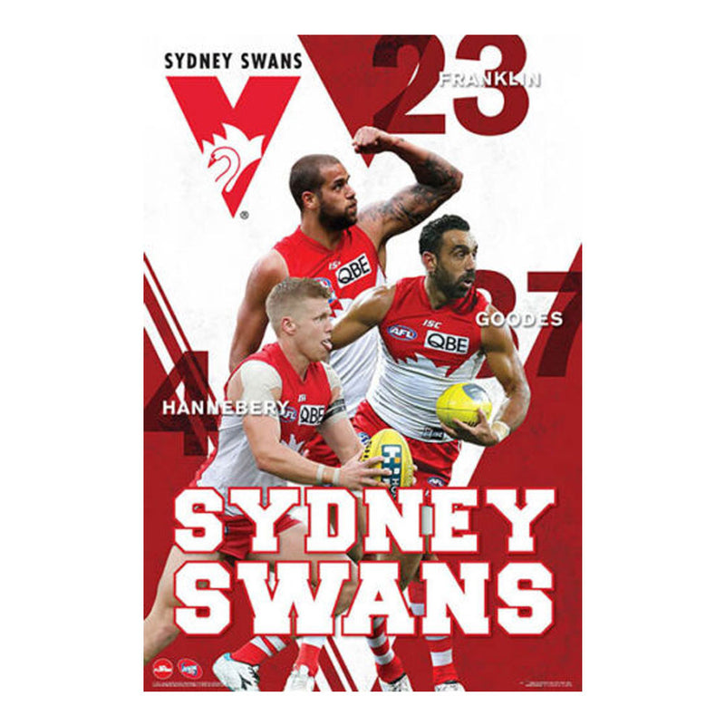 AFL Player Poster